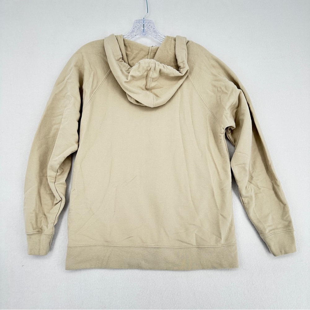 Independent Trading Co Men’s Zip Up Hoodie Tan Beige Full Zip Sweatshirt Medium - Picture 3 of 16